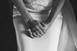 matrimonio in bianco e nero